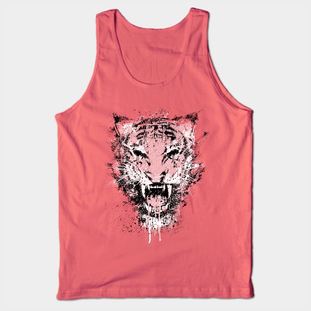 Burning Ire Halftone Tank Top by GAz